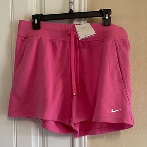 Nike Women's Bubblegum Pink Athletic Shorts- Sz L